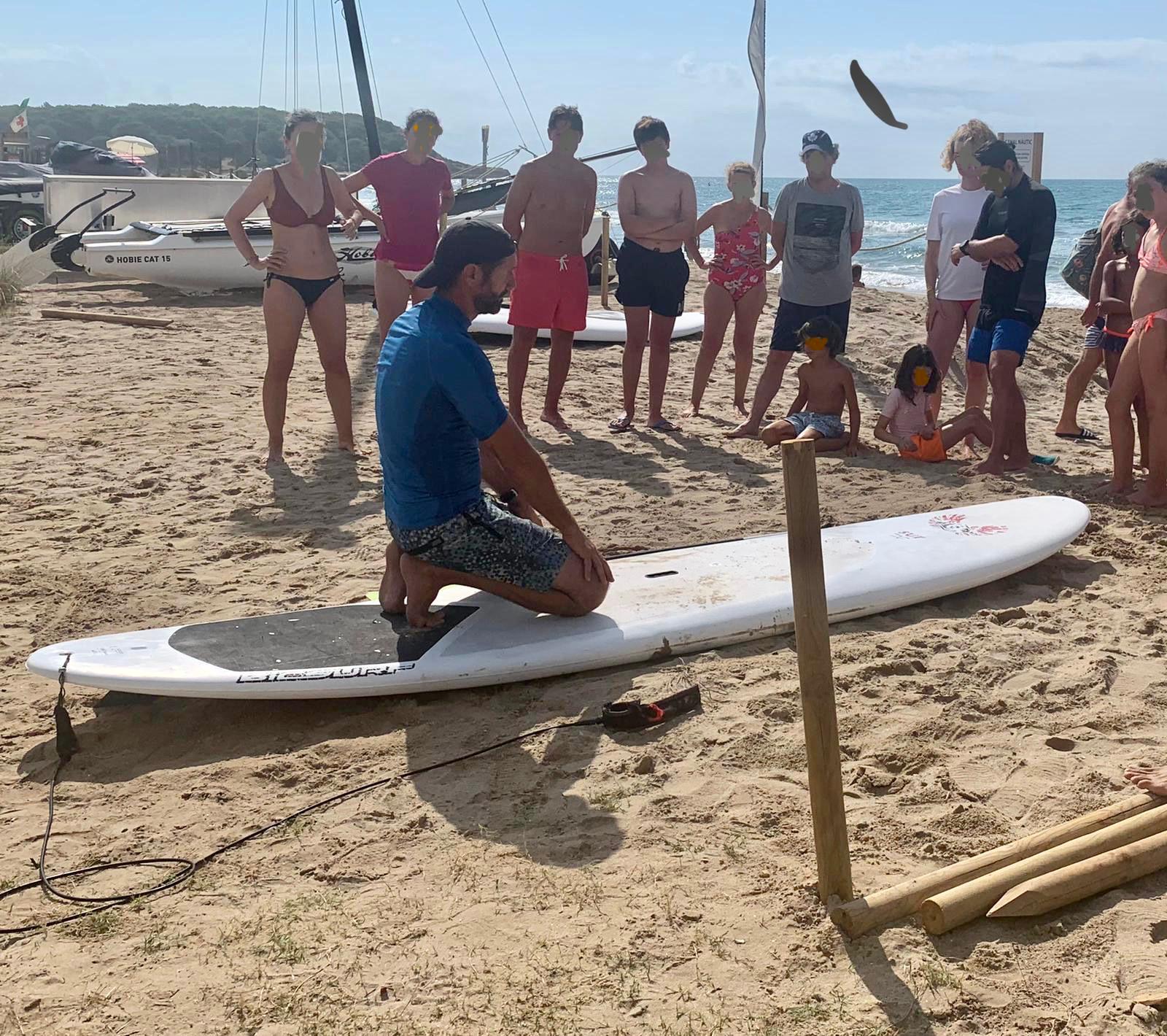 Equipo de monitores de Windsurf Tarragona